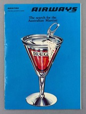 Qantas Airways Inflight Airline Magazine March - April 1976 Barry Humphries Edna