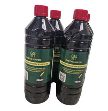 Green Haven Citronella Lantern & Torch Oil  4x 1L Bundle