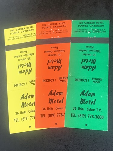 Vintage canada matchbook lot - vintage,