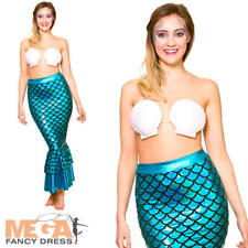 Mermaid Skirt Ladies Fancy Dress Sea Fairy Tale Womens Adults Costume Accessory