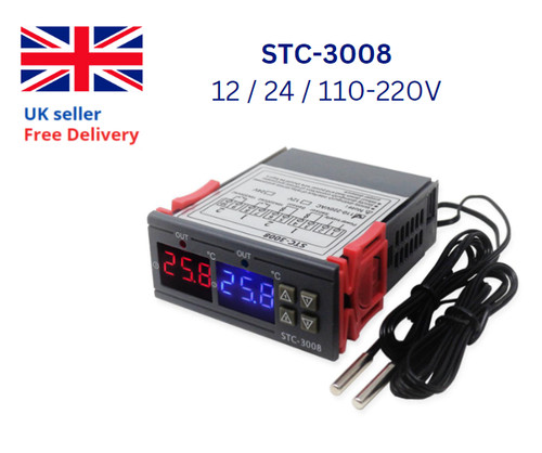 Stc 3008 12v - 12v/24v, 110v-220v