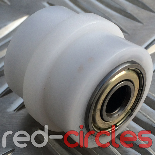 8mm ridged white - 8mm,
