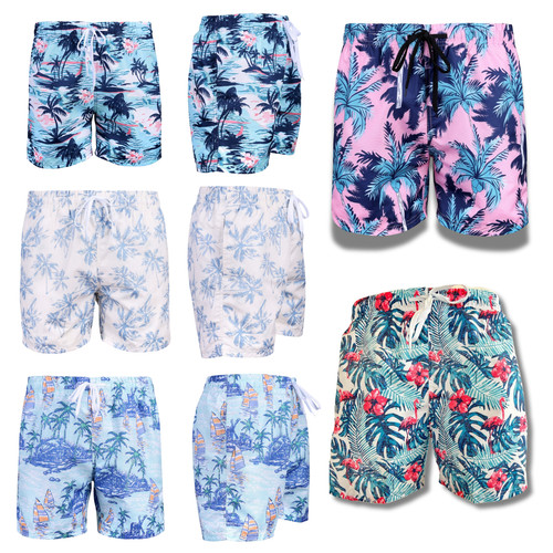 Men hawaiian printed - men's,