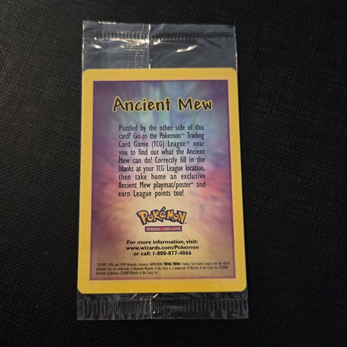 Pokemon card ancient mew - -,