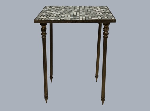 Vintage brass legs mosaic - vintage,