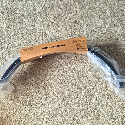 Brompton front mudguard blade - mudguard,