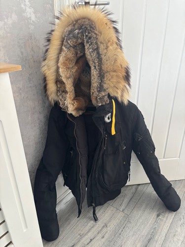Womens black parajumper - womens, coat