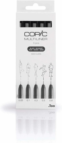 Copic multiliner pen set - pen,