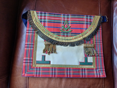Scottish master apron - scottish,
