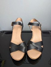 F&F Sensitive Sole Black Wedge