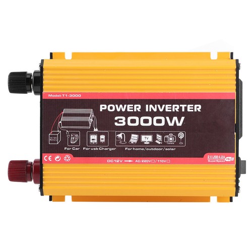 Car inverter 3000w - dual, usb
