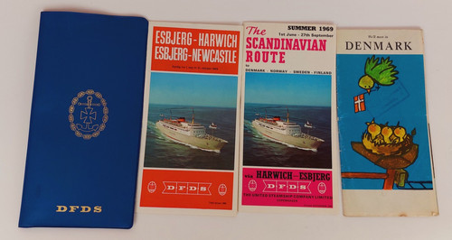Vintage 1969 dfds scandinavian - 1969,