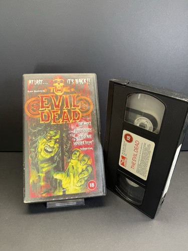 The evil dead vhs - evil, video