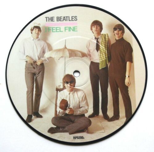 Beatles picture disc - ex/ex,