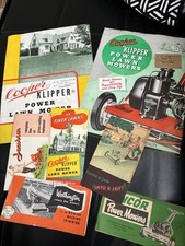 Antique Reel Mower Brochures