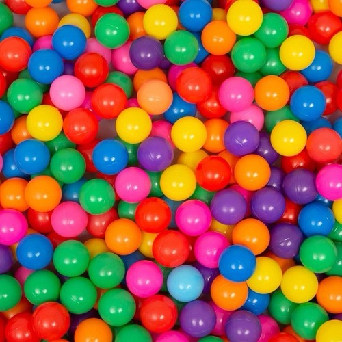 Multicolour plastic soft play - multicolour,
