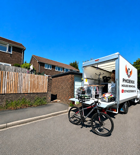 House removal man and - house,