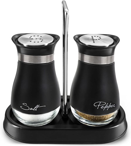 Salt and pepper shakers set - and,