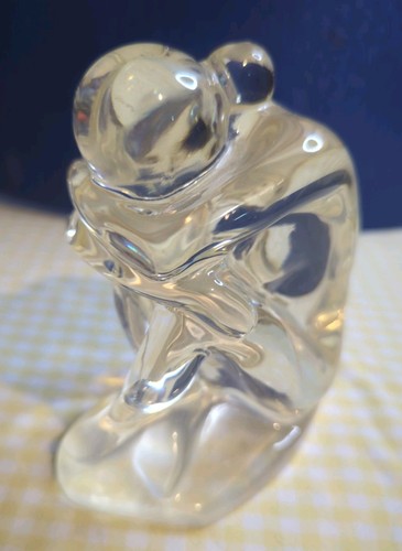 Vintage nude lady kneeling - lady, /