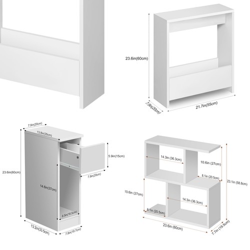 Slim side table - slim,