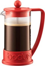 Bodum Brazil French Press Coffee Maker Cafetiere 8 Cup 1.0L 34oz Red