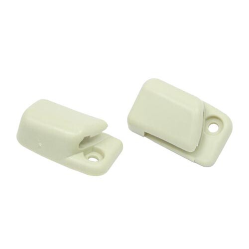 Ivory sun visor clips - ivory, vw