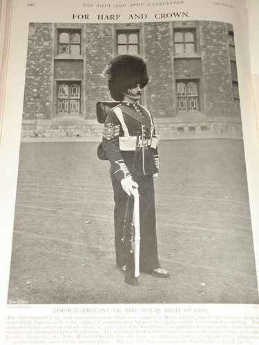 1903 colour sergeant - colour, of