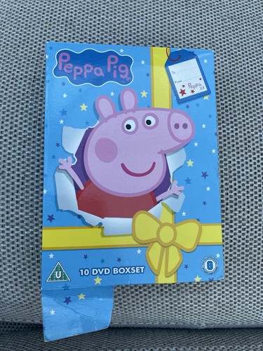 Peppa pig dvd boxset new - 10,