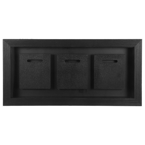 Wooden medal display case - medal,