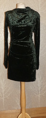 Zara deep green stretch - stretch, velvet