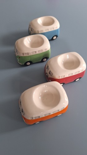 Set camper van egg cups - 4,
