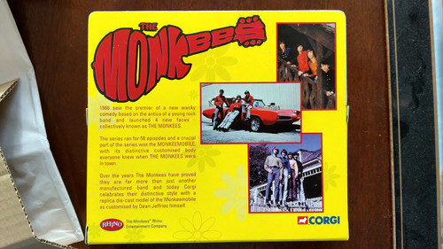 New corgi monkeemobile - new,