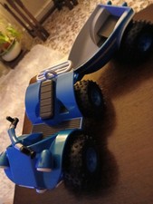 Bob The Builder Scrambler Quad Bike and Trailer Friction Powered Toy.