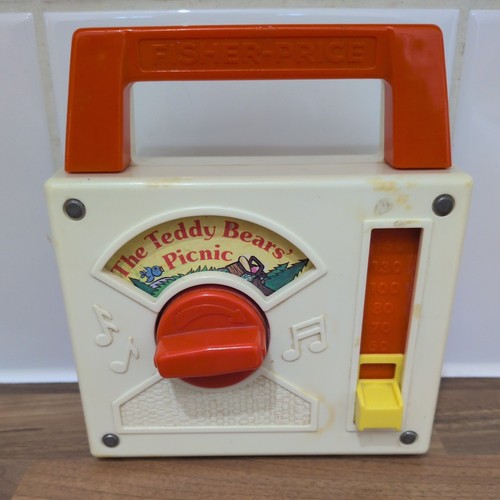 Vintage fisher price teddy - fisher-price,