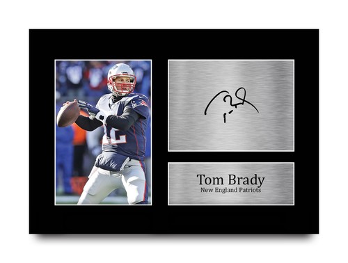 Tom brady signed nfl pre - brady,