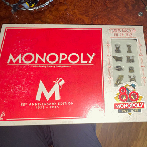 Monopoly 80th anniversary - monopoly,