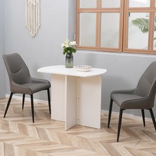 HOMCOM Drop Leaf Dining Table