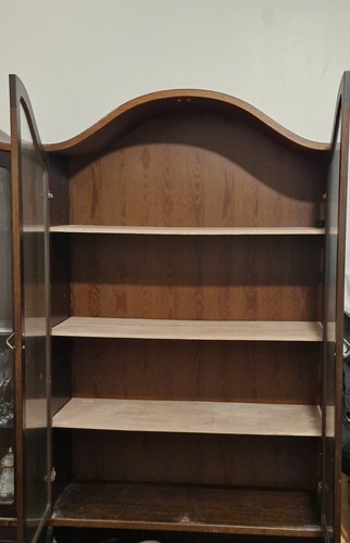 Solid wooden crockery cabinet - solid,