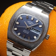 Vintage 1970s ROTARY automatic, 21 jewels, cal A.S. 2066, serviced