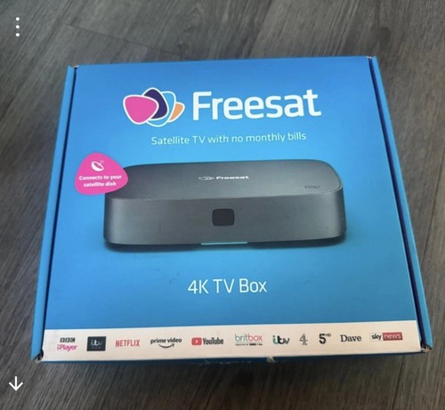 Freesat box uhd - top,