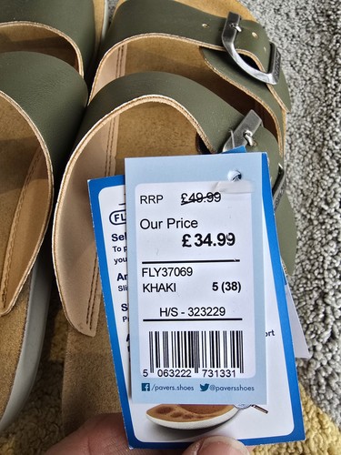 Ladies fly flot sandals - ladies,