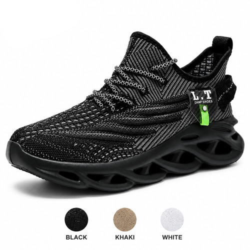 Mens mesh running trainers - mesh,