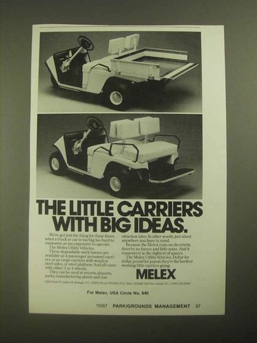1987 melex utility vehicles - 1987,