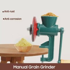 Manual Grain Grinder Machine Kitchen Food Corn Nut Flour Mill Hand-Operated Tool