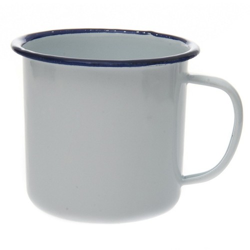 Army style enamel - style, white