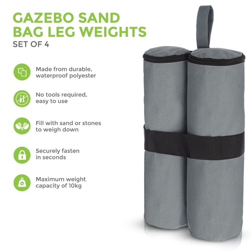 Livivo set gazebo weights - of, 4