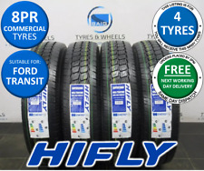 X4 185 75 16C 185/75R16C 104/102R 8PR M+S HIFLY COMMERCIAL VAN NEW TYRES (FOUR)