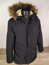 NEW LOOK Mens Parka Padded Fur