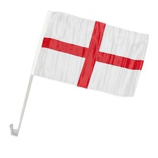 2x England Car Flags for Car