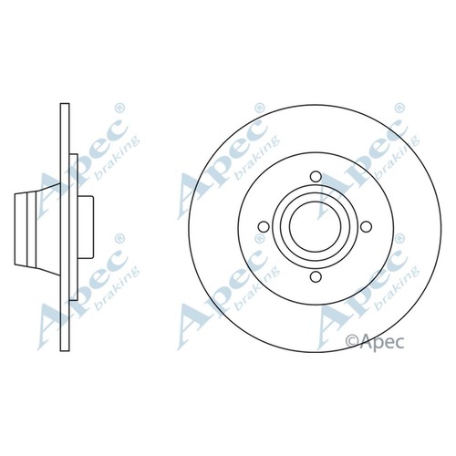 Brake discs solid for - solid,
